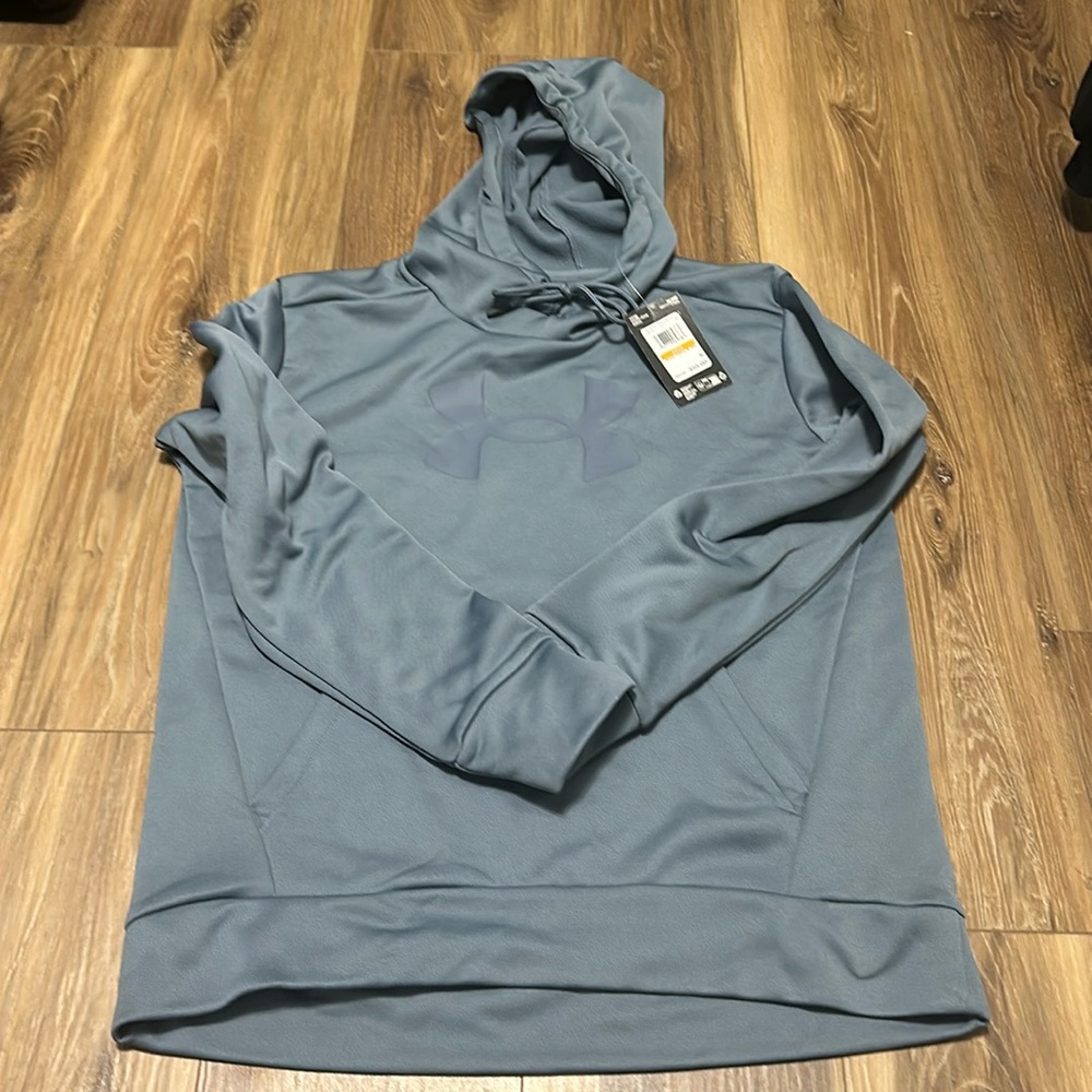 Under Armour Women's Hoodie Blue/gray Size Small